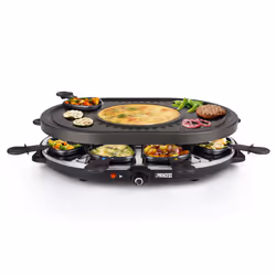 Princess 162700 Raclette 8 Oval Grill Party - Vista aggiuntiva 4