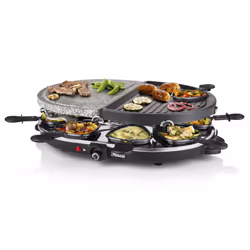 Princess 162710 Raclette 8 Oval Stone & Grill Party - Vista aggiuntiva 5