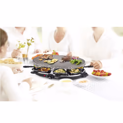 Princess 162720 Raclette 8 Oval Stone Grill Party - Vista aggiuntiva 4
