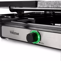 Tristar RA-2747 griglia per raclette 8 persona(e) 1400 W Nero