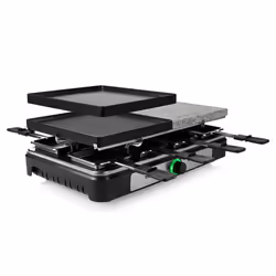Tristar RA-2747 griglia per raclette 8 persona(e) 1400 W Nero - Vista aggiuntiva 5