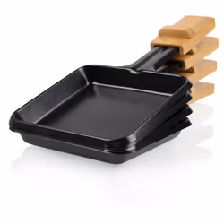 Princess 162950 griglia per raclette 4 persona(e) 800 W Nero, Legno - Vista aggiuntiva 4