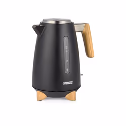 Princess 01.236061.01.001, 1,7 L, 3000 W, Beige, Nero, Acciaio inox, Senza filo