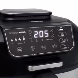 Princess 01.182092.01.001 friggitrice Singolo 5,6 L Indipendente 1760 W Friggitrice ad aria calda Nero, Argento - Vista aggiuntiva 4
