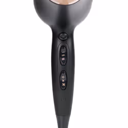 Tristar HD-2451 asciuga capelli 2000 W Nero, Trasparente