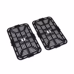 Princess 01.182068.01.001 friggitrice Doppia 8 L Indipendente 2400 W Friggitrice ad aria calda Nero - Vista aggiuntiva 5
