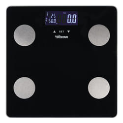 Tristar WG-2442 bilance pesapersone Quadrato Nero Bilancia pesapersone elettronica