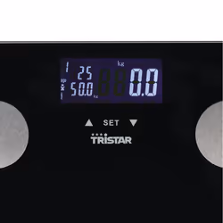 Tristar WG-2442 bilance pesapersone Quadrato Nero Bilancia pesapersone elettronica - Vista aggiuntiva 3
