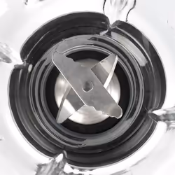 Tristar BL-4482 frullatore 1 L Frullatore per cottura 350 W Nero, Trasparente