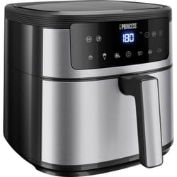 Airfryer Friggitrice ad aria calda 6 l 1500 w con display , Rivestimento antiaderente, Funzione timer, Senza b - Princess