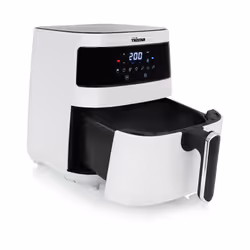 Tristar FR-9069PR friggitrice Singolo 5,5 L Indipendente 1600 W Friggitrice ad aria calda Nero, Bianco - Vista aggiuntiva 2