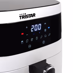 Tristar FR-9069PR friggitrice Singolo 5,5 L Indipendente 1600 W Friggitrice ad aria calda Nero, Bianco - Vista aggiuntiva 3