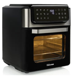 Tristar Heißluft-Ofen Kontrollleuchte Timerfunktion 12 l Singolo Indipendente 1800 W Friggitrice ad aria calda Nero, Acciaio inox