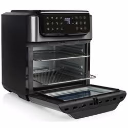 Tristar Heißluft-Ofen Kontrollleuchte Timerfunktion 12 l Singolo Indipendente 1800 W Friggitrice ad aria calda Nero, Acciaio inox - Vista aggiuntiva 4