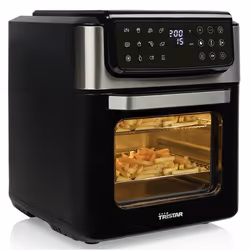 Tristar Heißluft-Ofen Kontrollleuchte Timerfunktion 12 l Singolo Indipendente 1800 W Friggitrice ad aria calda Nero, Acciaio inox - Vista aggiuntiva 5