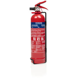 Smartwares - Estintore a polvere 1 kg - per incendi abc - Adatto per veicoli e abitazioni - Con staffa di montaggio - FEX-18117