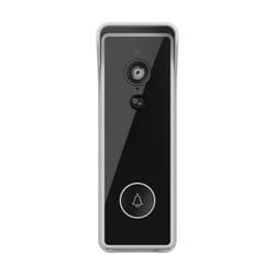 Calex 5501000801 sistema per video-citofono Nero, Argento