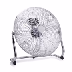 Tristar VE-5885 Ventilatore da terra in metallo, Ventilatore domestico con pale, Nero, Acciaio inox, Pavimento, Metallo, 66,8 ...