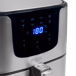 Princess 182060 Singolo 5,5 L Indipendente 1700 W Friggitrice ad aria calda Argento - Vista aggiuntiva 4