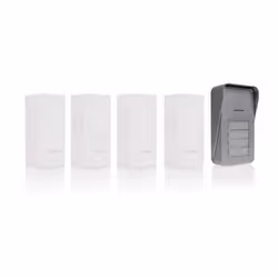 Byron DIC-21545, Bianco, 80 dB, Casa, IP20, IP44, 1 pz, 4 pz
