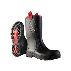 Dunlop - Avvio Di Sicurezza Purofort + Robusto, Taglia 44, Nero