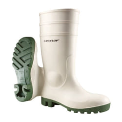 Stivali di sicurezza in pvc bianco/verde en 345 - n°42