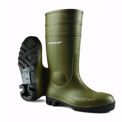 Botte entièrement en PVC Adhérence excellente grâce à une semelle résistante aux huiles Botte pratique pour des conditions pl ...