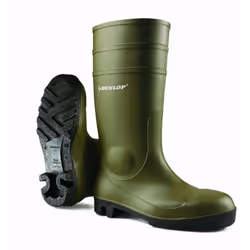 Botte entièrement en PVC Adhérence excellente grâce à une semelle résistante aux huiles Botte pratique pour des conditions pl ...