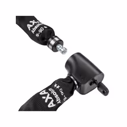AXA 5011683 antifurto per bicicletta Nero 470 mm Blocco per catena