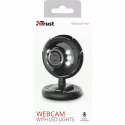 Trust SpotLight Pro webcam 1,3 MP 640 x 480 Pixel USB 2.0 Nero - Vista aggiuntiva 7