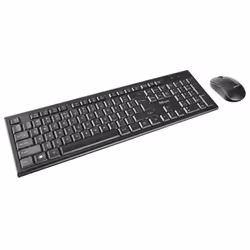 Trust Nola Wireless Keyboard with mouse tastiera Mouse incluso RF Wireless Nero