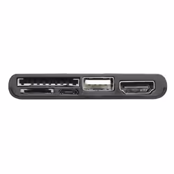 Urban Revolt 20224 lettore di schede Micro-USB Nero