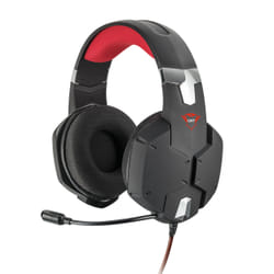 Trust GXT 322 Auricolare Cablato A Padiglione Gaming Nero, Rosso