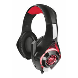 Trust GXT 313 Auricolare Cablato A Padiglione Gaming Nero, Rosso
