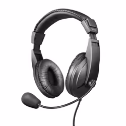 Trust 21661, Cablato, Musica e Chiamate, 20 - 20000 Hz, 190 g, Auricolare, Nero