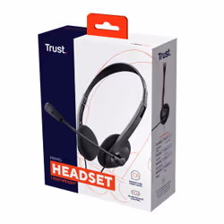 Trust 21665 cuffia e auricolare Cablato In-ear Musica e Chiamate Nero - Vista aggiuntiva 8