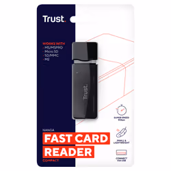 Trust NANGA lettore di schede USB 3.2 Gen 1 (3.1 Gen 1) Type-A Nero - Vista aggiuntiva 6