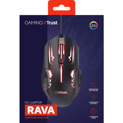 Trust GXT 108 Rava mouse Gaming Mano destra USB tipo A Ottico 2000 DPI - Vista aggiuntiva 6