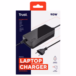 Trust Primo adattatore e invertitore Interno 90 W Nero - Vista aggiuntiva 4