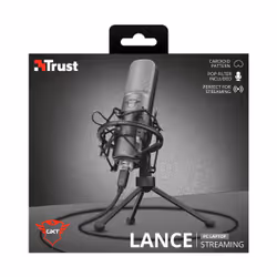 Trust GXT 242 Nero Microfono da tavolo - Vista aggiuntiva 5