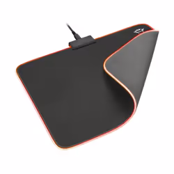 Trust GXT 762, Nero, Monocromatico, Tessuto, Alimentazione USB, Barra appoggiaferro antiscivolo, Tappetino per mouse per gioc ...