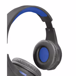 Trust GXT 307B Ravu Gaming Headset for PS4 Auricolare Cablato A Padiglione Nero, Blu - Vista aggiuntiva 6