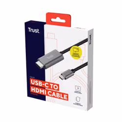Trust Calyx adattatore grafico USB Nero, Metallico - Vista aggiuntiva 5