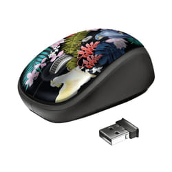 Trust Yvi mouse Ufficio Ambidestro RF Wireless Ottico 1600 DPI