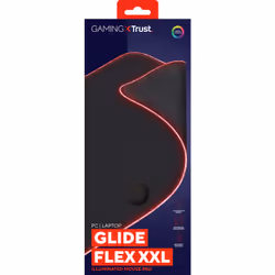 Trust GXT 764 Glide-Flex XXL Tappetino per mouse per gioco da computer Nero - Vista aggiuntiva 6