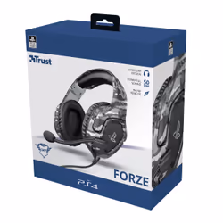 Trust GXT 488 Forze PS4 Auricolare Cablato A Padiglione Gaming Nero, Grigio - Vista aggiuntiva 7