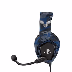 Trust GXT 488 Forze PS4 Auricolare Cablato A Padiglione Gaming Nero, Blu - Vista aggiuntiva 5