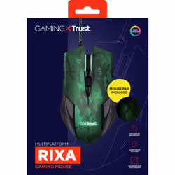 Trust GXT 781 Rixa mouse Gaming Ambidestro USB tipo A 3200 DPI - Vista aggiuntiva 8
