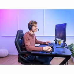 Trust GXT 765 Glide-Flex RGB Tappetino per mouse per gioco da computer Nero, Rosso - Vista aggiuntiva 5