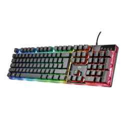 Trust GXT 835 Azor tastiera Gaming USB QWERTY Inglese Nero